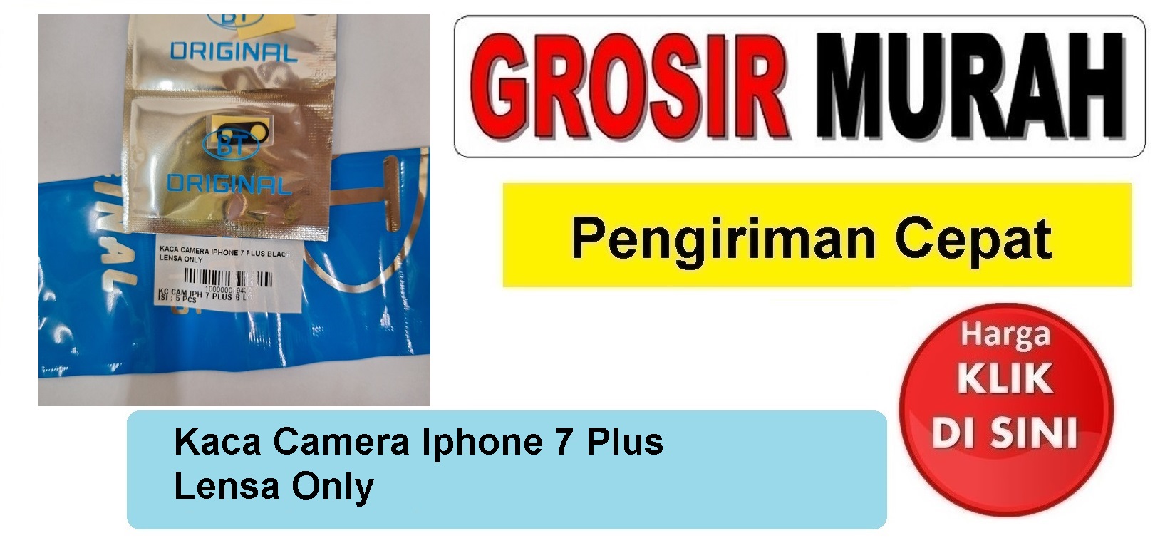 Jual Kaca Camera Iphone 7 Plus Lensa Only