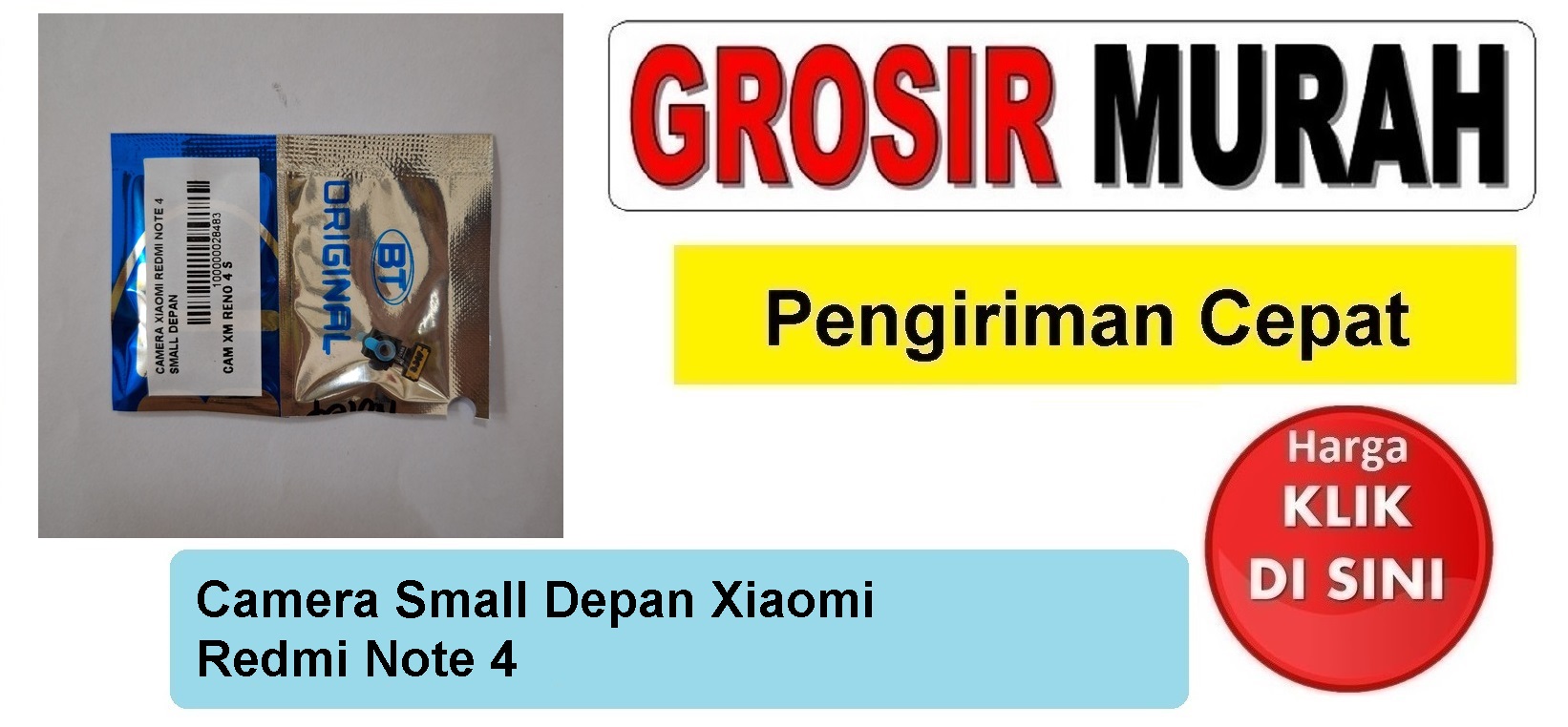 Jual Camera Depan Xiaomi Redmi Note 4 Kamera