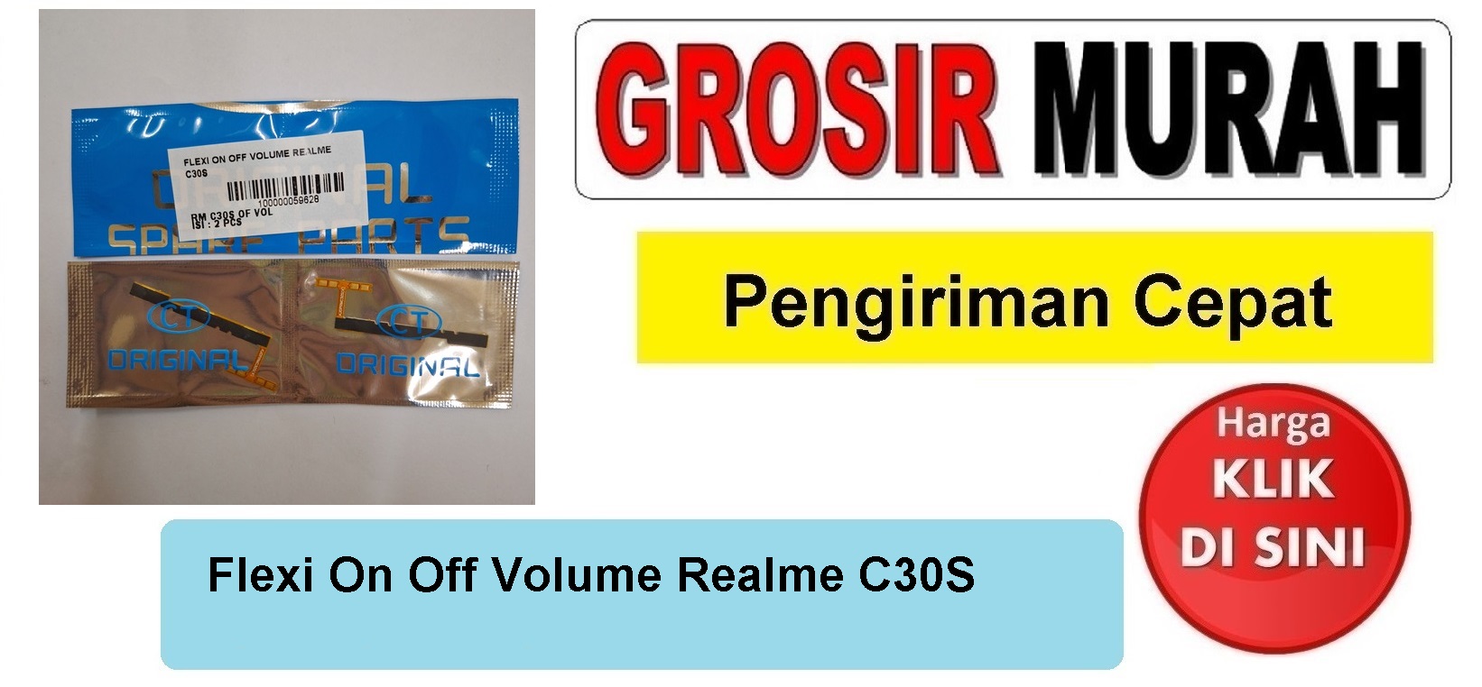 Jual Flexi On Off Volume Realme C30S Fleksibel Flexible Fleksi Flexibel