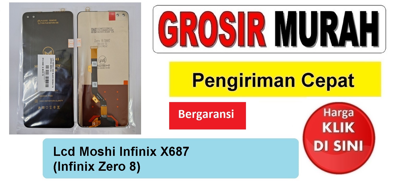 Jual Lcd Infinix X687 Infinix Zero 8 Moshi