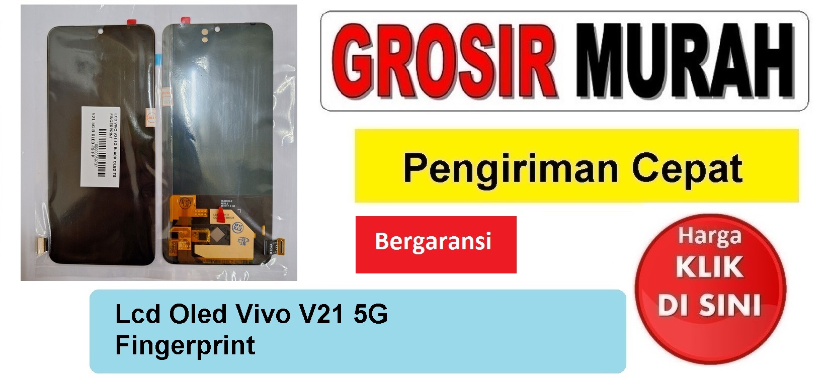 Jual Lcd Vivo V21 5G Oled Fingerprint