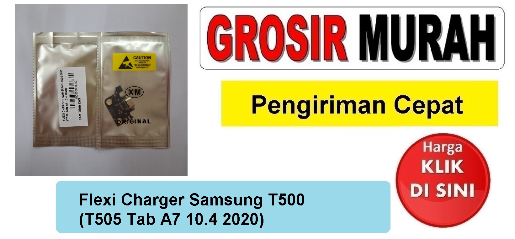 Jual Flexi Charger Samsung T500 Fleksibel Flexible Fleksi Flexibel Flex Con Tc Connector Pcb Konektor cas papan charging