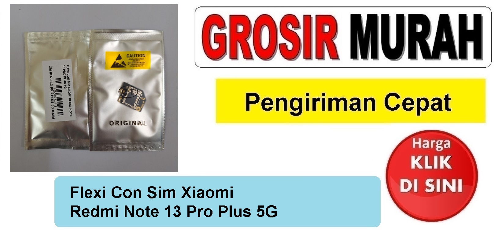 Jual Flexi Sim Xiaomi Redmi Note 13 Pro Plus 5G Fleksibel Flexible Fleksi Flexibel Flex