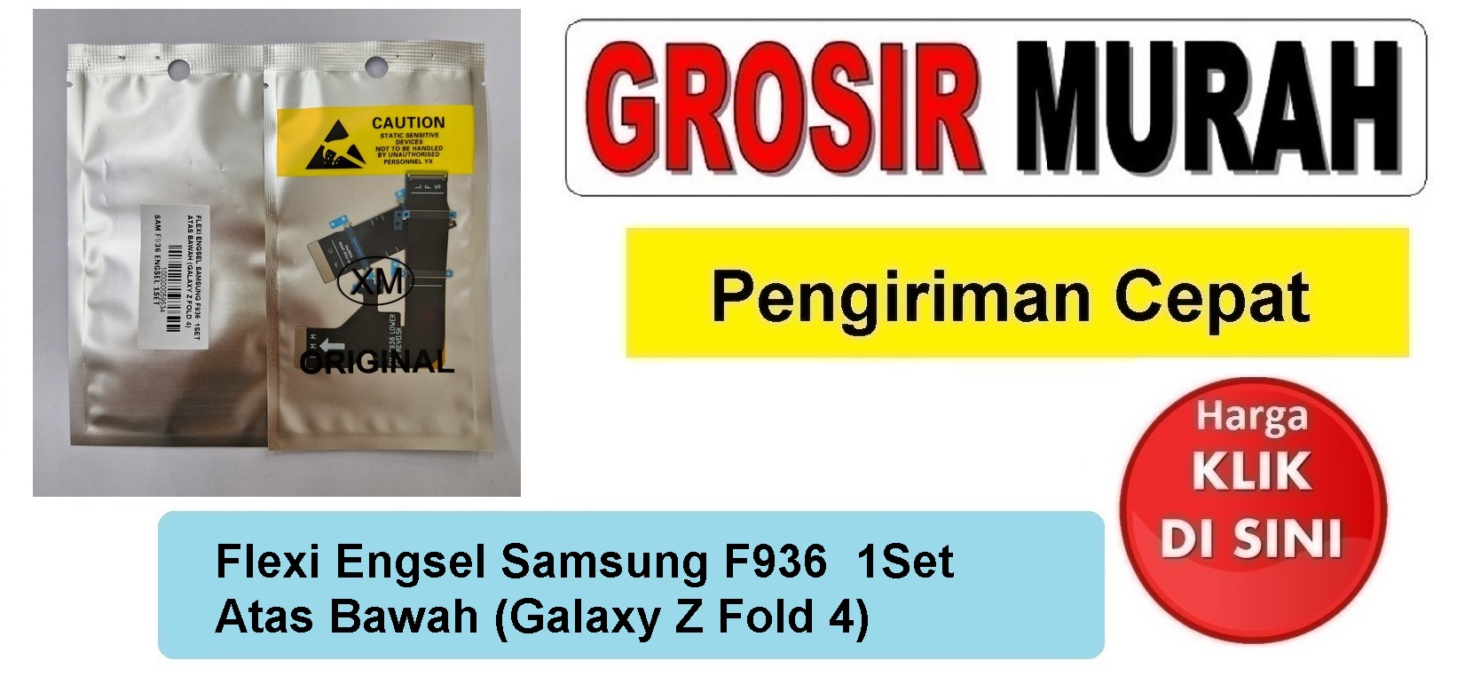 Jual Flexi Engsel Samsung F936 1Set Atas Bawah Fleksibel Flexible Fleksi Flexibel Flex