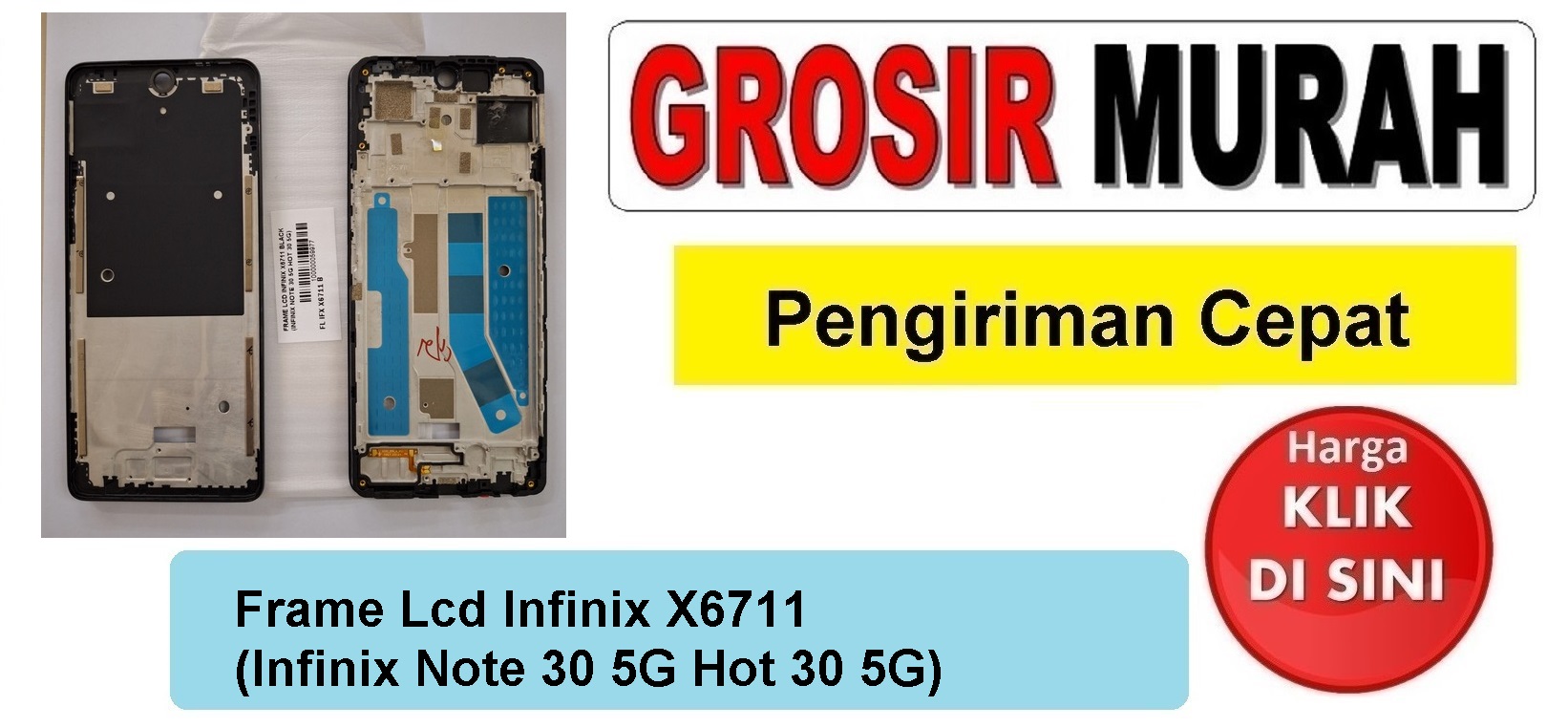 Jual Frame Lcd Infinix X6711 Infinix Note 30 5G Middle Frame