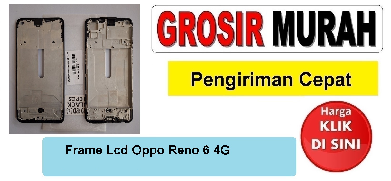 Jual Frame Lcd Oppo Reno 6 4G Middle Frame