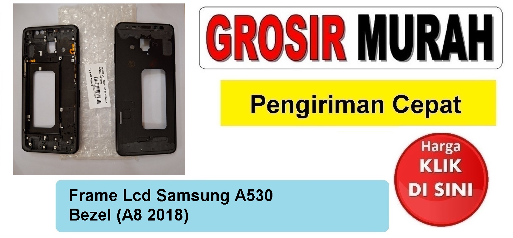 Jual Frame Lcd Samsung A530 A8 2018 Bezel Middle Frame