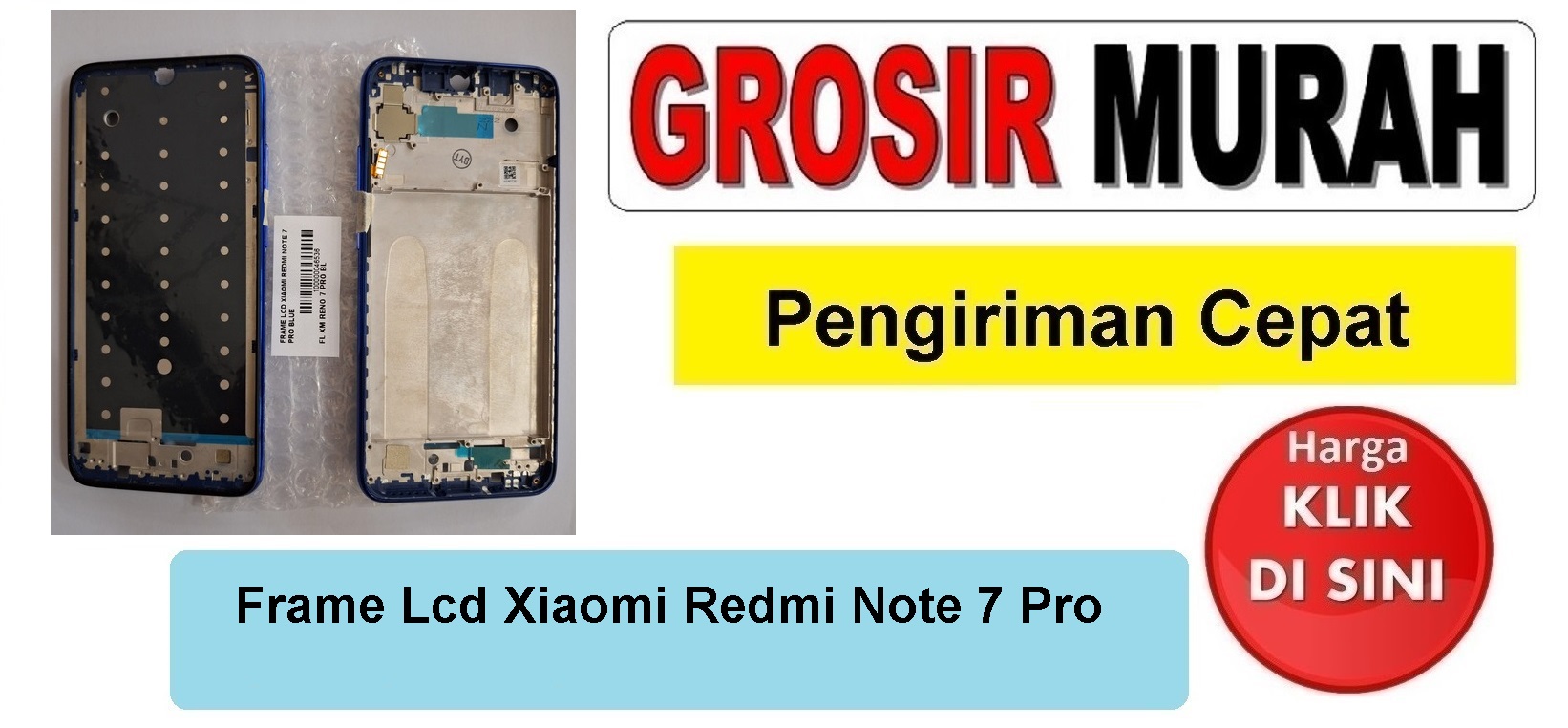 Jual Frame Lcd Xiaomi Redmi Note 7 Pro Middle Frame