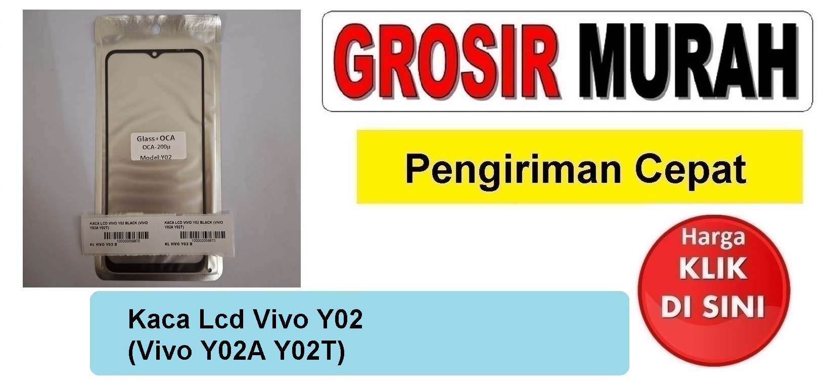 Jual Kaca Lcd Vivo Y02 (Vivo Y02A Y02T)