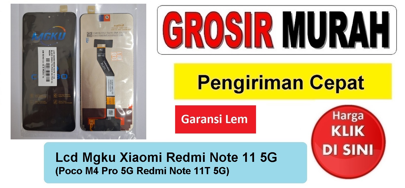 Jual Lcd Mgku Xiaomi Redmi Note 11 5G