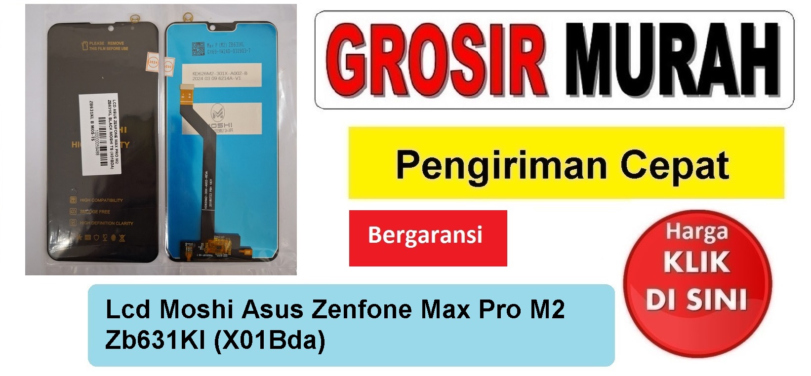 Jual Lcd Asus Zenfone Max Pro M2 Zb631Kl Moshi