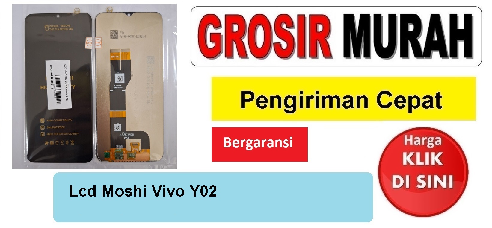 Jual Lcd Moshi Vivo Y02