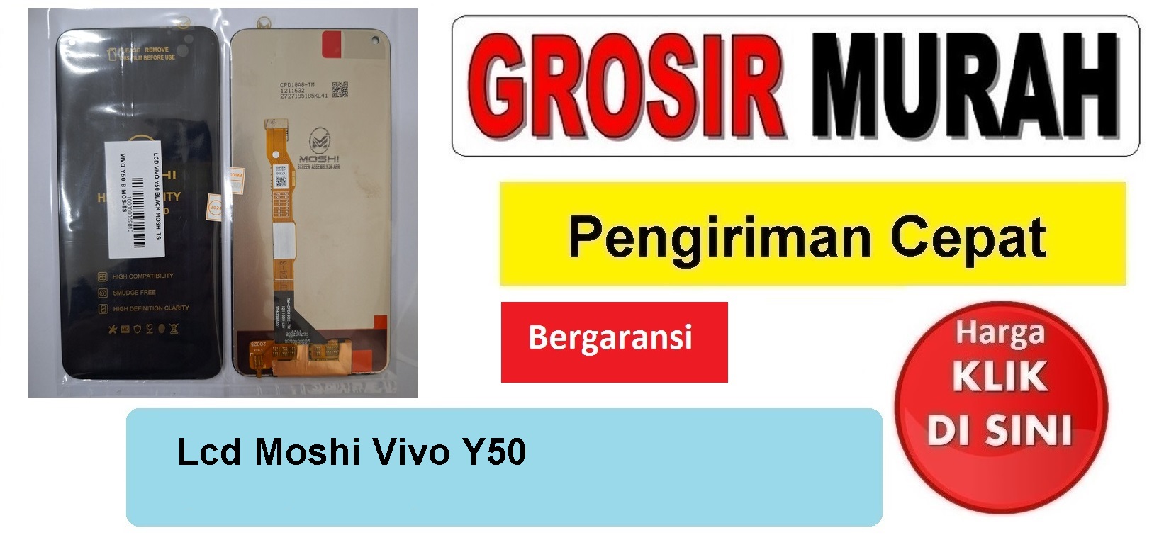 Jual Lcd Vivo Y50 Moshi