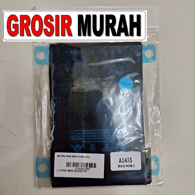 Batre Ipad Mini A1455 VV