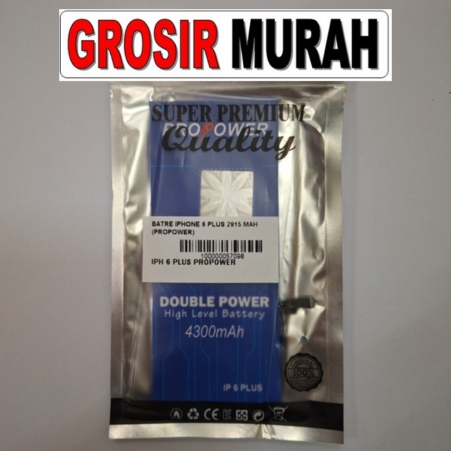 Batre Iphone 6 Plus 2915 Mah (Propower)
