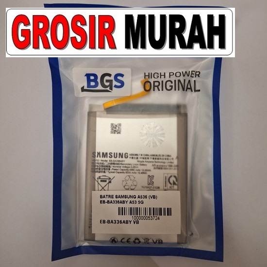 Batre Samsung A536 VB Eb-Ba336Aby A53 5G