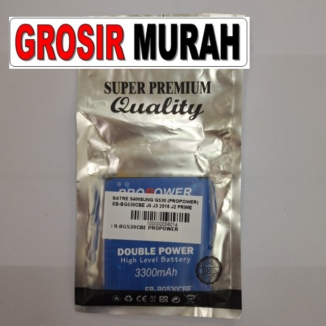 Batre Samsung G530 ProPower EB-BG530CBE untuk J5, J3 2016, J2 Prime