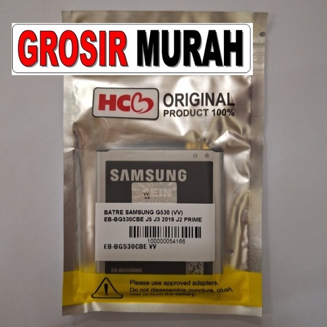 Batre Samsung G530 VV EB-BG530CBE untuk J5, J3 2016, J2 Prime