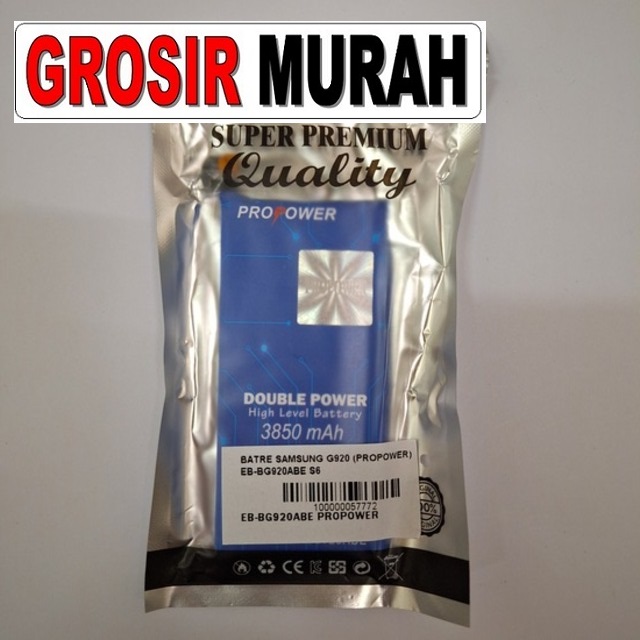 Batre Samsung G920 Propower Eb-Bg920Abe S6