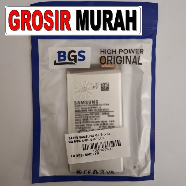Batre Samsung G975 VB EB-BG975ABU S10 Plus