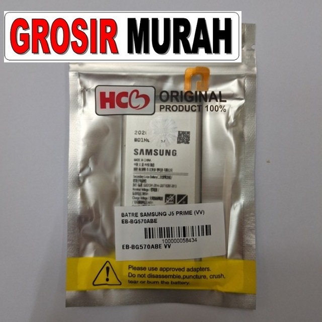 Batre Samsung J5 Prime VV Eb-Bg570Abe