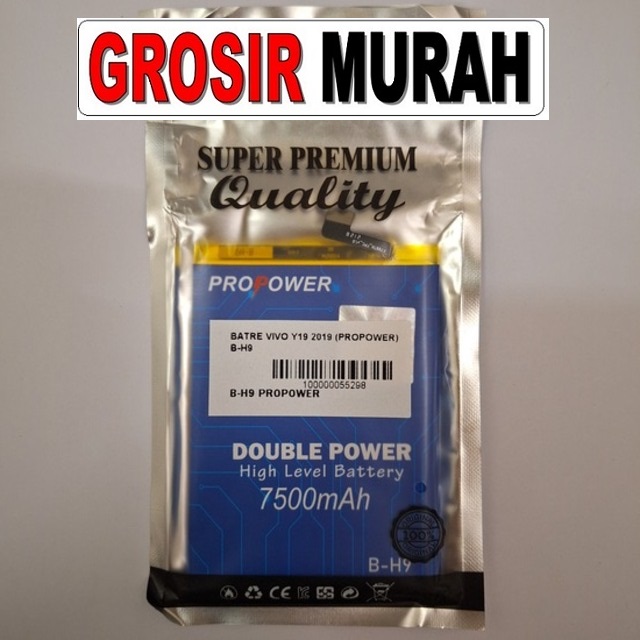Jual Batre Vivo Y19 2019 B-H9 Propower Baterai Battery