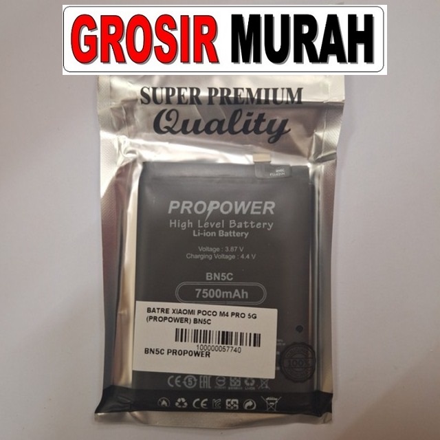 Batre Poco M4 Pro 5G BN5C Propower