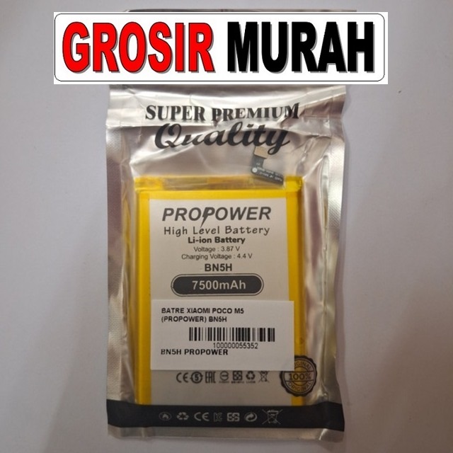Batre Xiaomi Poco M5 Propower BN5H Poco M4 5G