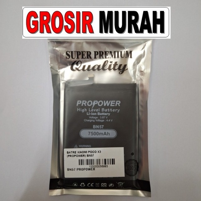 Batre Poco X3 Propower BN57