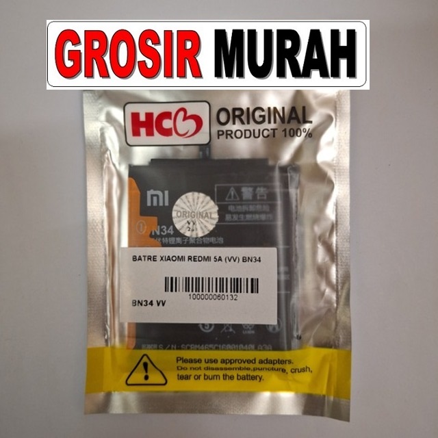 Batre Xiaomi Redmi 5A BN34 VV