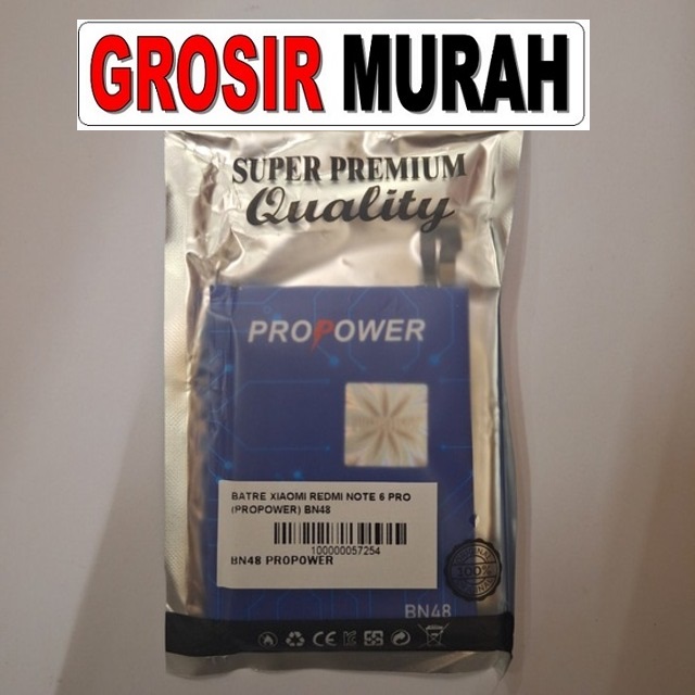 Batre Redmi Note 6 Pro Propower BN48