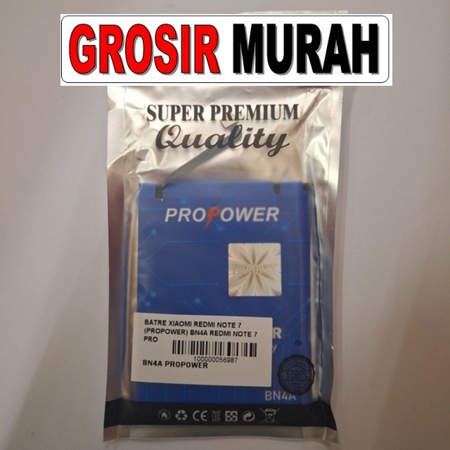 Batre Xiaomi Redmi Note 7 ProPower BN4A