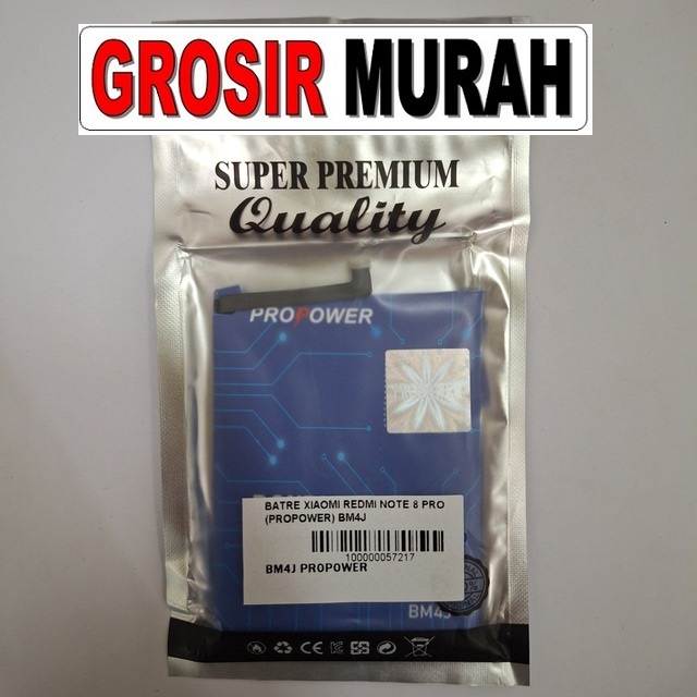 Batre Xiaomi Redmi Note 8 Pro Propower BM4J