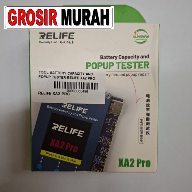 Jual Battery Capacity Popup Tester Relife Xa2 Pro