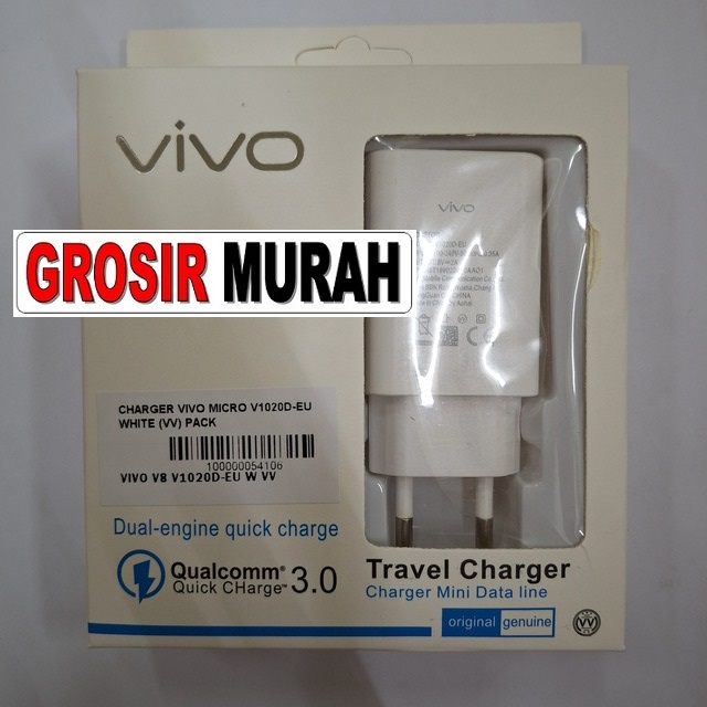 Charger Vivo Micro V1020D-Eu White (Vv) Pack