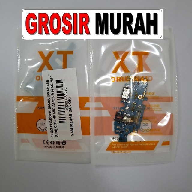 Flexi Charger Samsung M146B Ori Con Hf Mic A146B A14 5G M14 5G