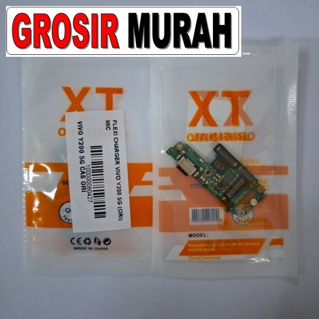 Flexi Charger Vivo Y200 5G Ori Mic