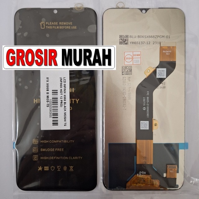 LCD Infinix X668 Moshi untuk Infinix Hot 12 Pro