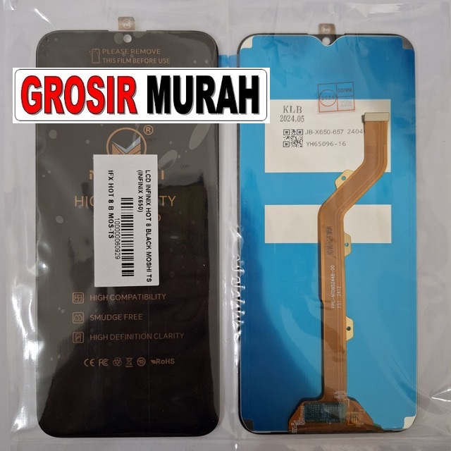 LCD Infinix Hot 8 Moshi X650 X650C X650D CC7 KC8 Spark 4 Camon 12