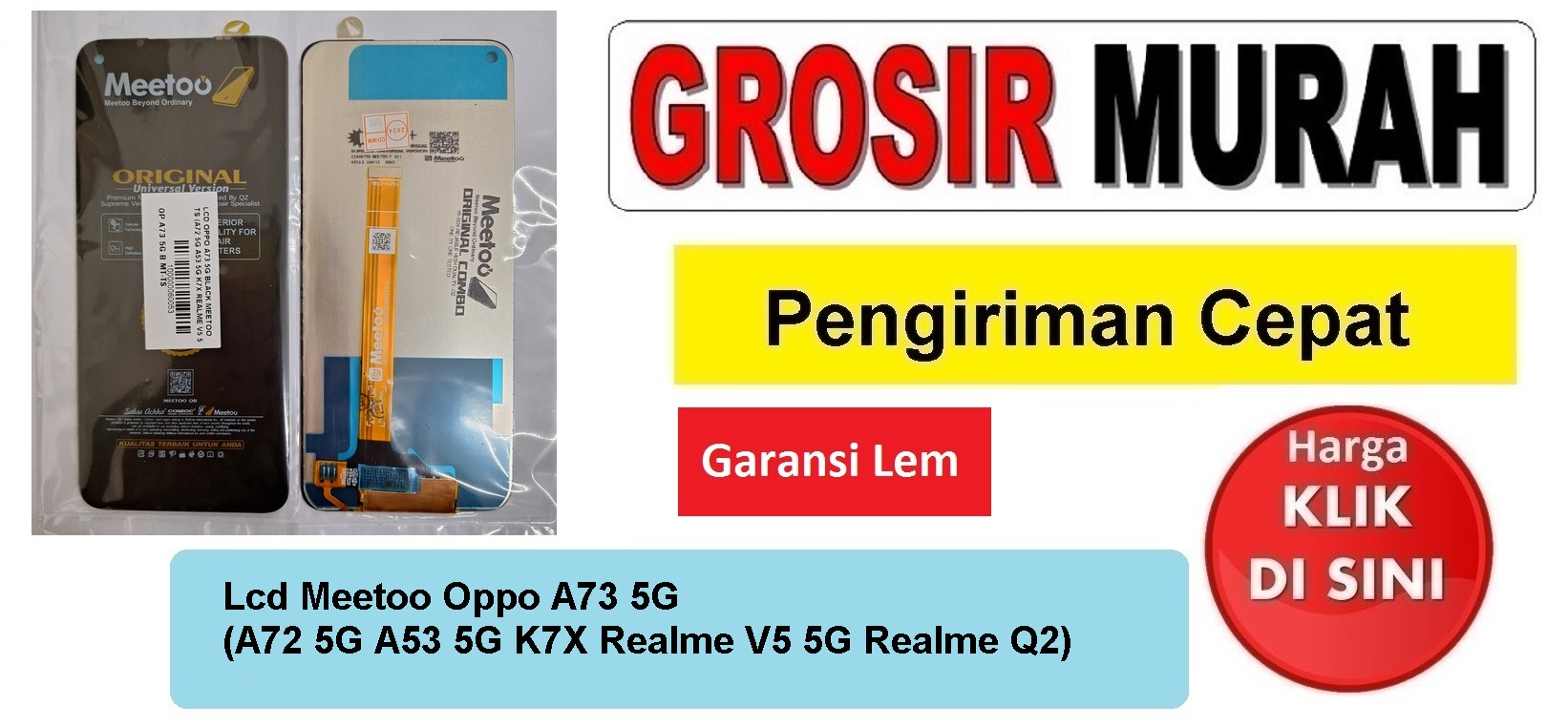 Jual Lcd Oppo A73 5G A72 5G A53 5G K7X Realme 7 5G V5 5G Q2 Narzo 30 Pro 5G Meetoo