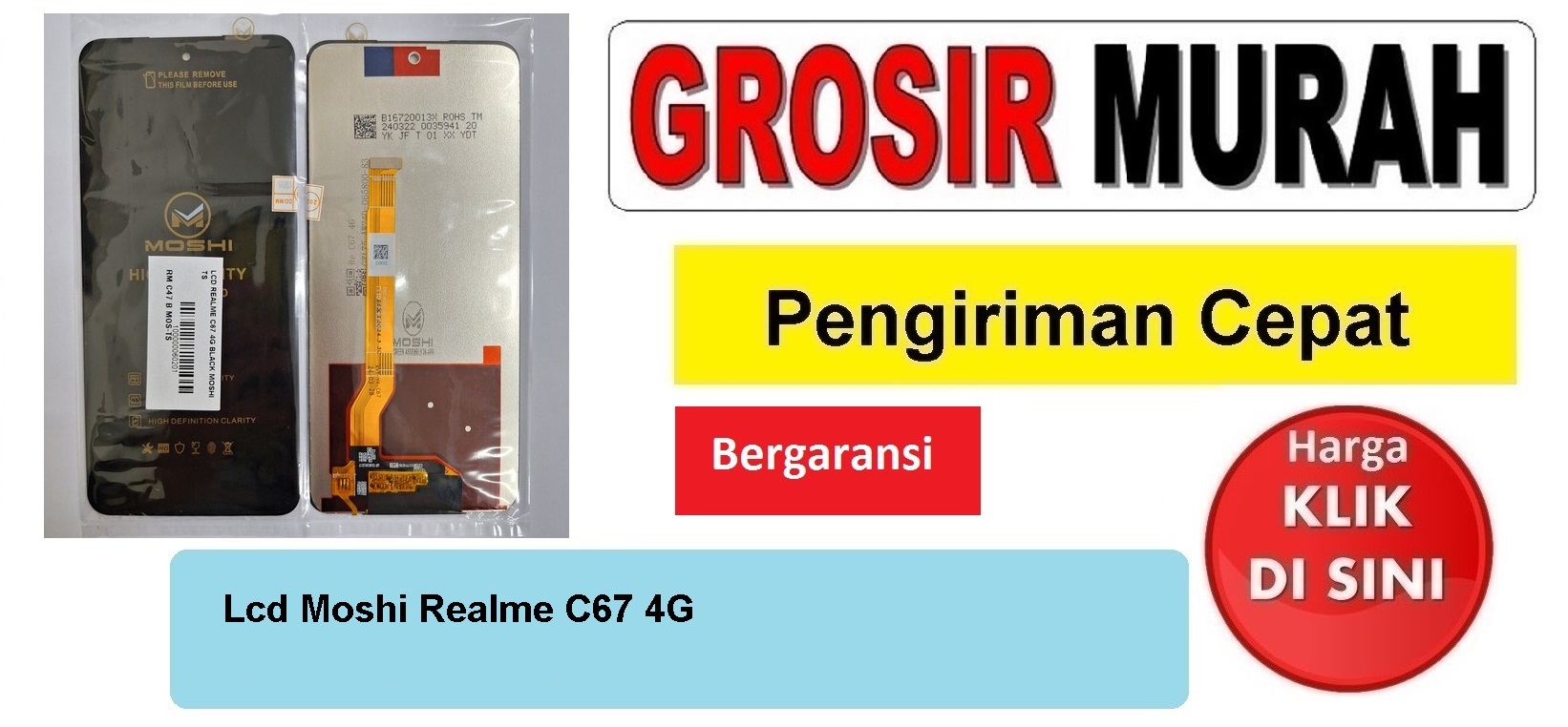 Jual Lcd Realme C67 4G Moshi