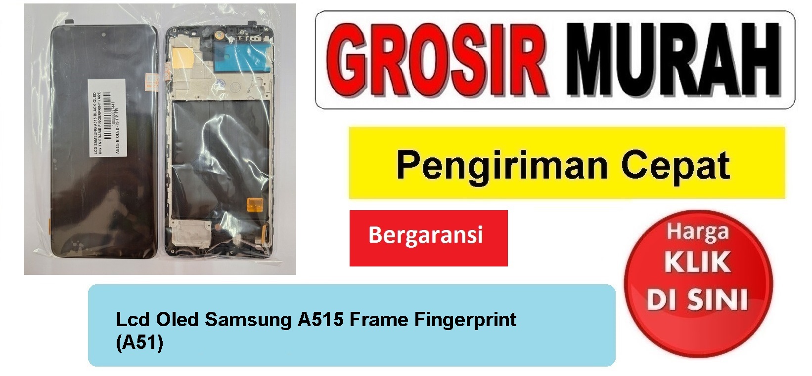 Jual Lcd Oled Samsung A515 Frame Fingerprint
