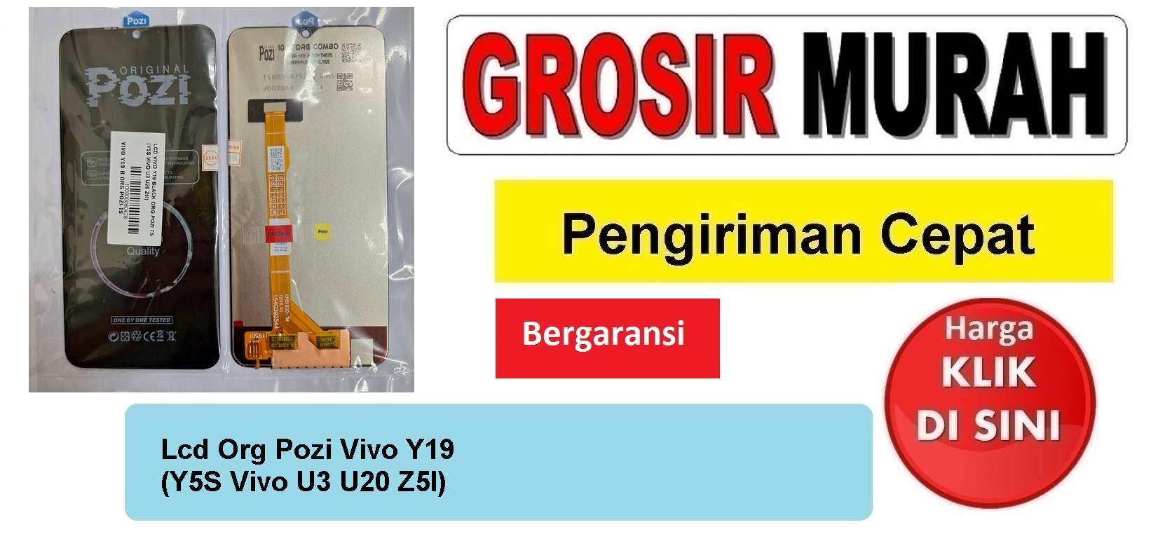 Jual Lcd Vivo Y19 Y5S Vivo U3 U20 Z5I Org Pozi
