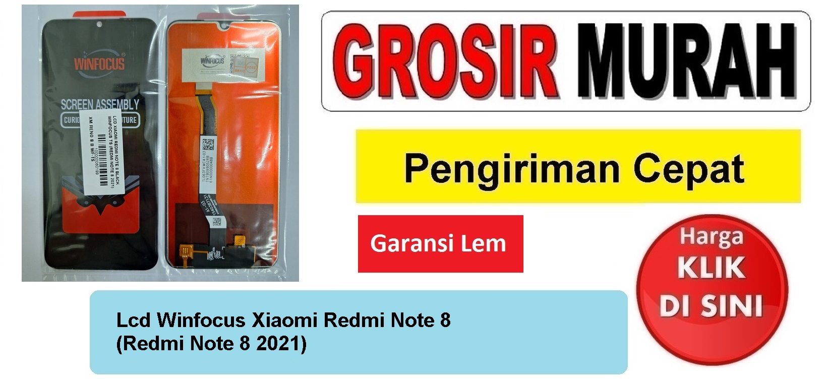 Jual Lcd Xiaomi Redmi Note 8 Winfocus