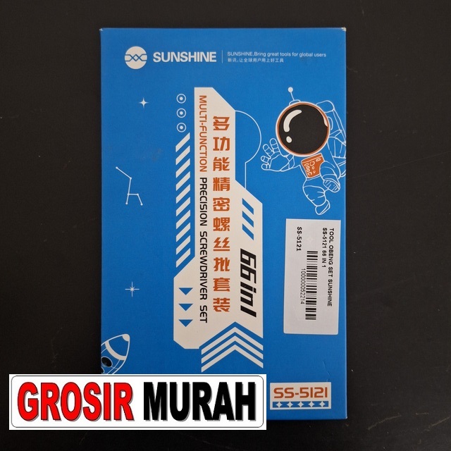 Jual Obeng Set Sunshine Ss-5121 66 In 1