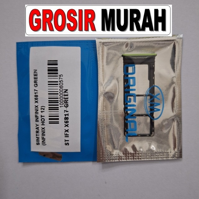 Jual Simtray Infinix X6817 Hot 12 Simcard Simlock Slot Sim Tray
