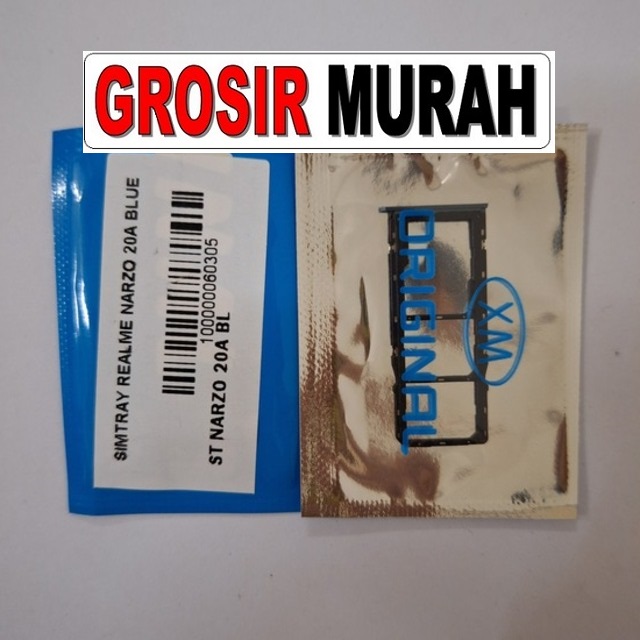 Jual Simtray Realme Narzo 20A Simcard Simlock Slot Sim Tray