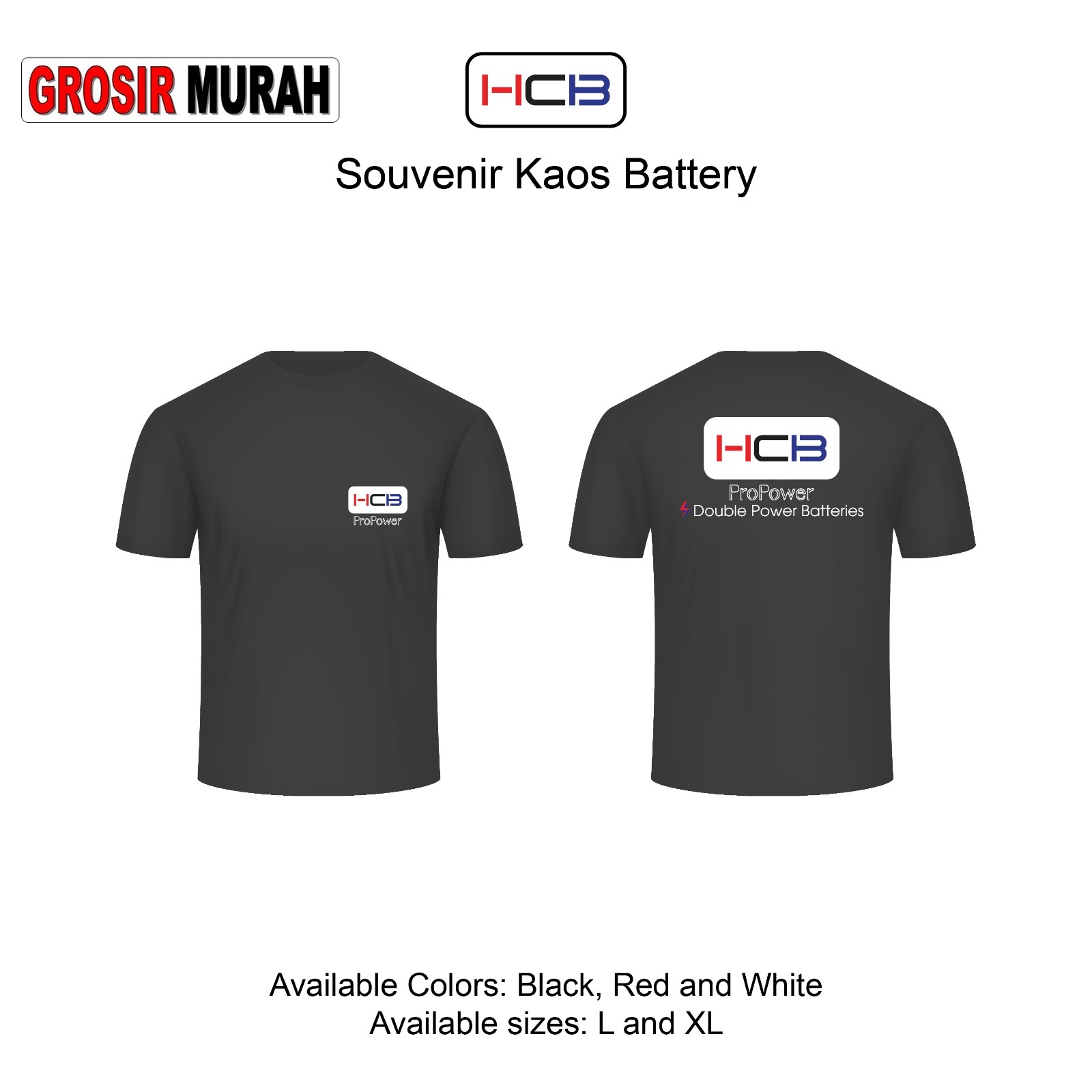 kaos premium batre vv dan propower