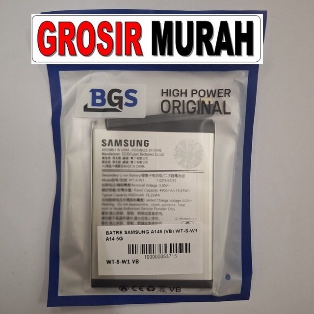 Batre Samsung A146 VB Wt-S-W1 A14 5G