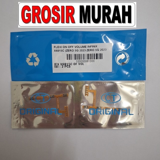 Flexi On Off Volume Infinix X6815C Zero 5G 2023 Turbo